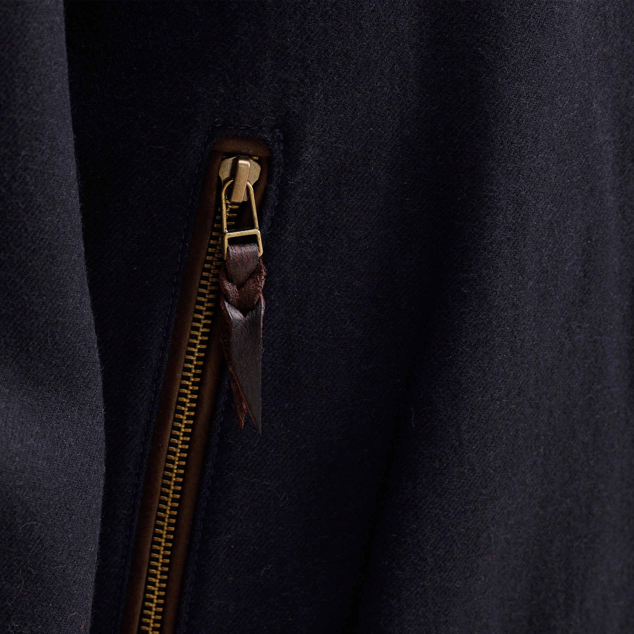 BOMBER GAUCHO JACKET - Navy