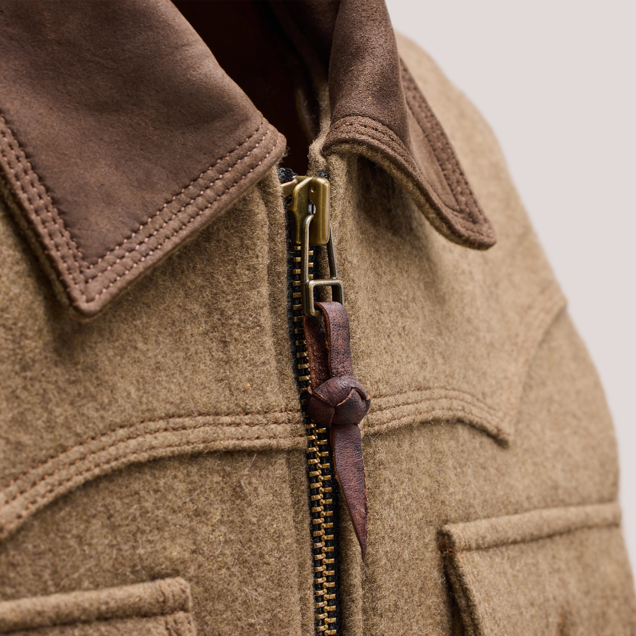 GAUCHO JACKET - Bison