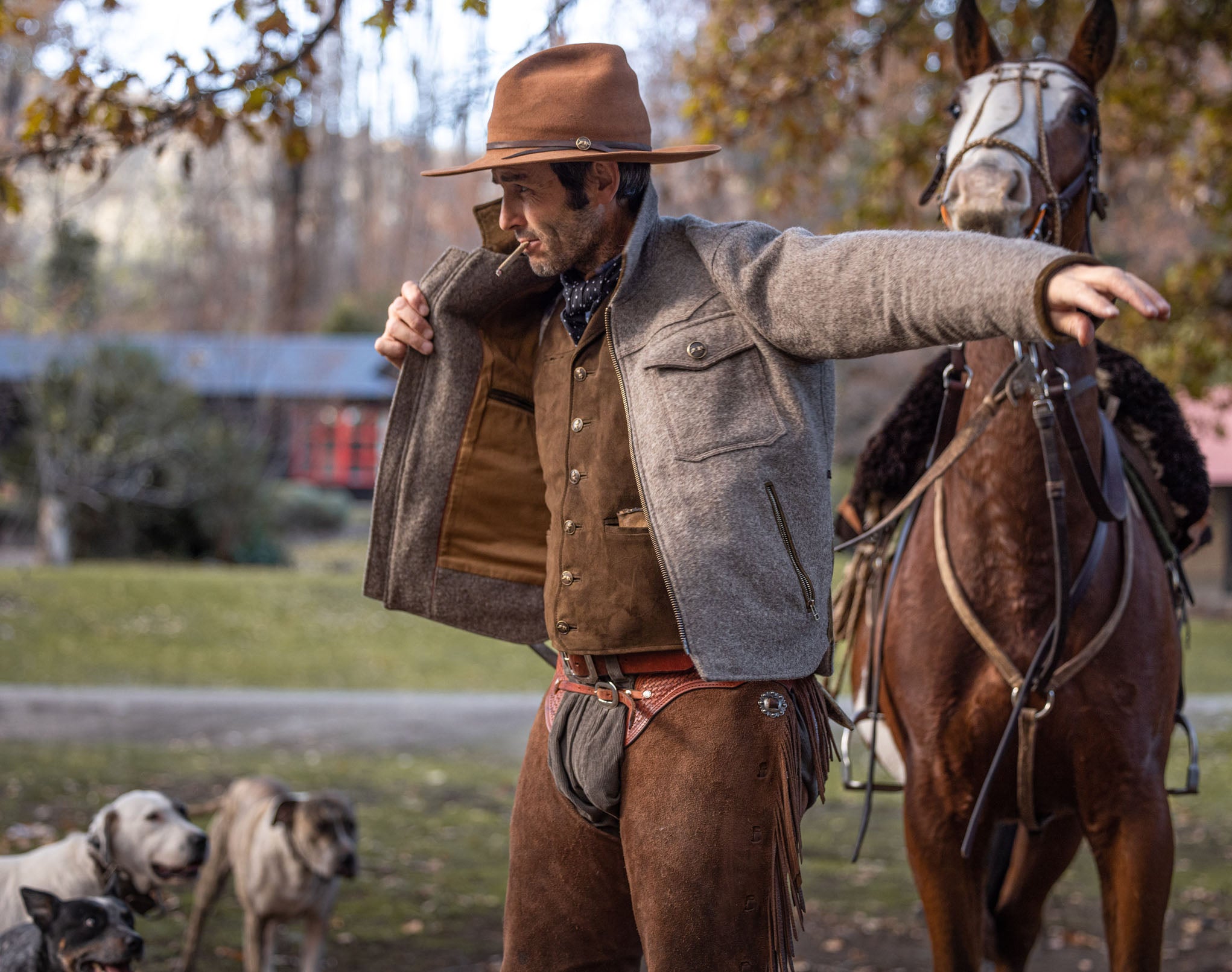 Patron Vest - Goat leather