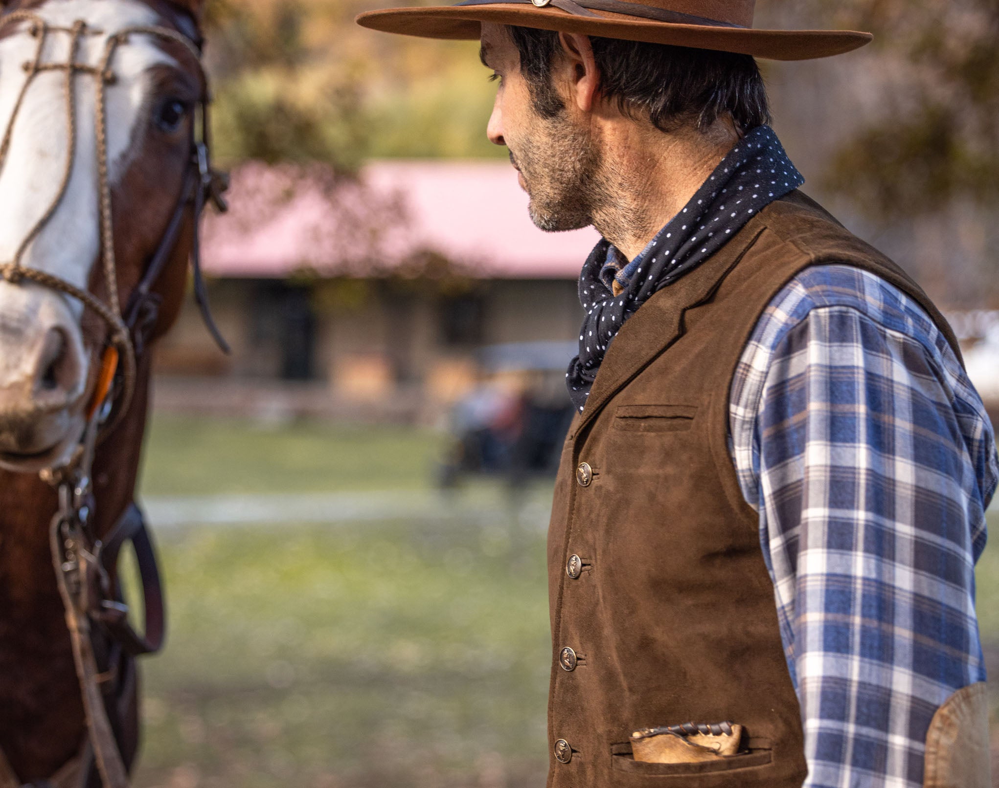 Patron Vest - Goat leather