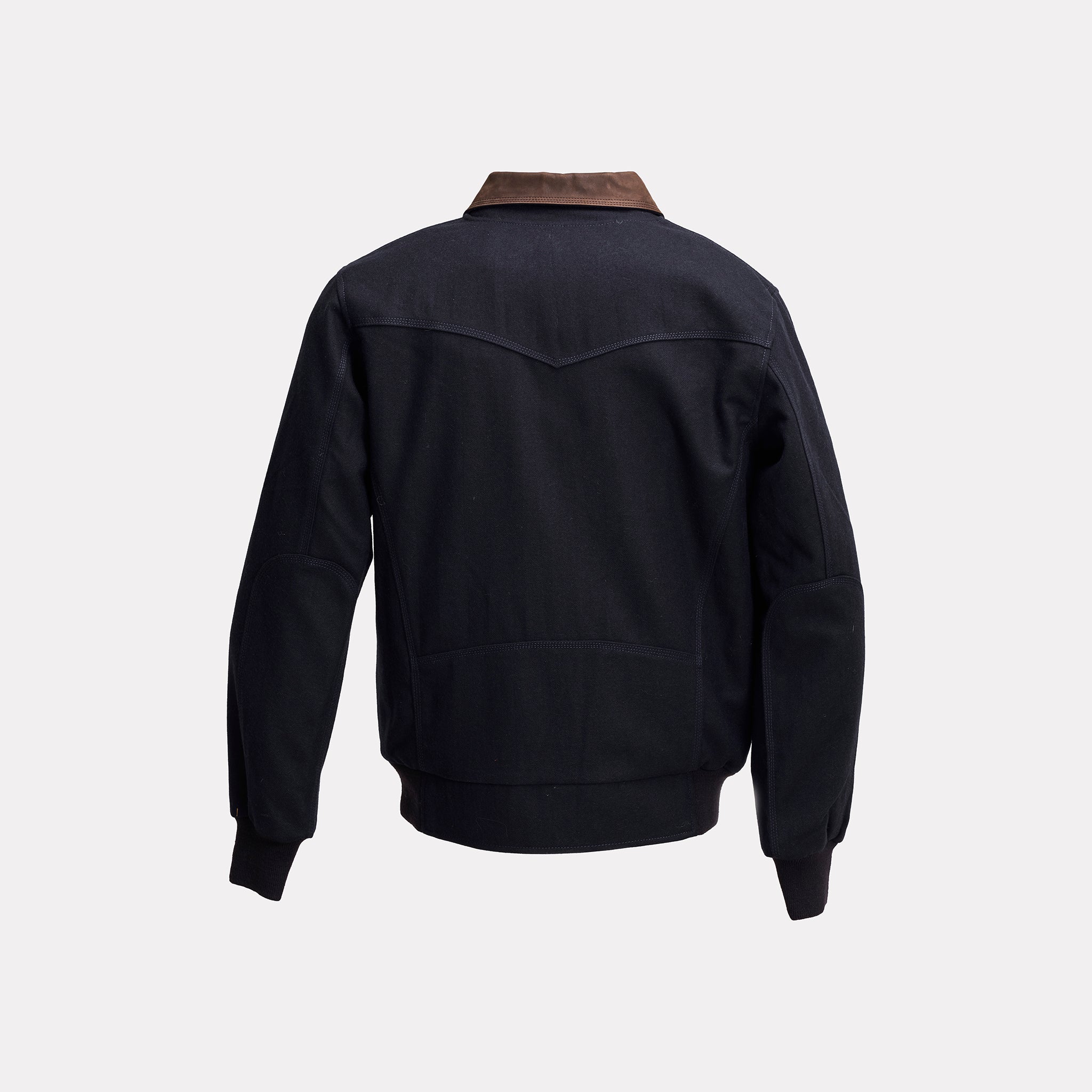 BOMBER GAUCHO JACKET - Navy _C