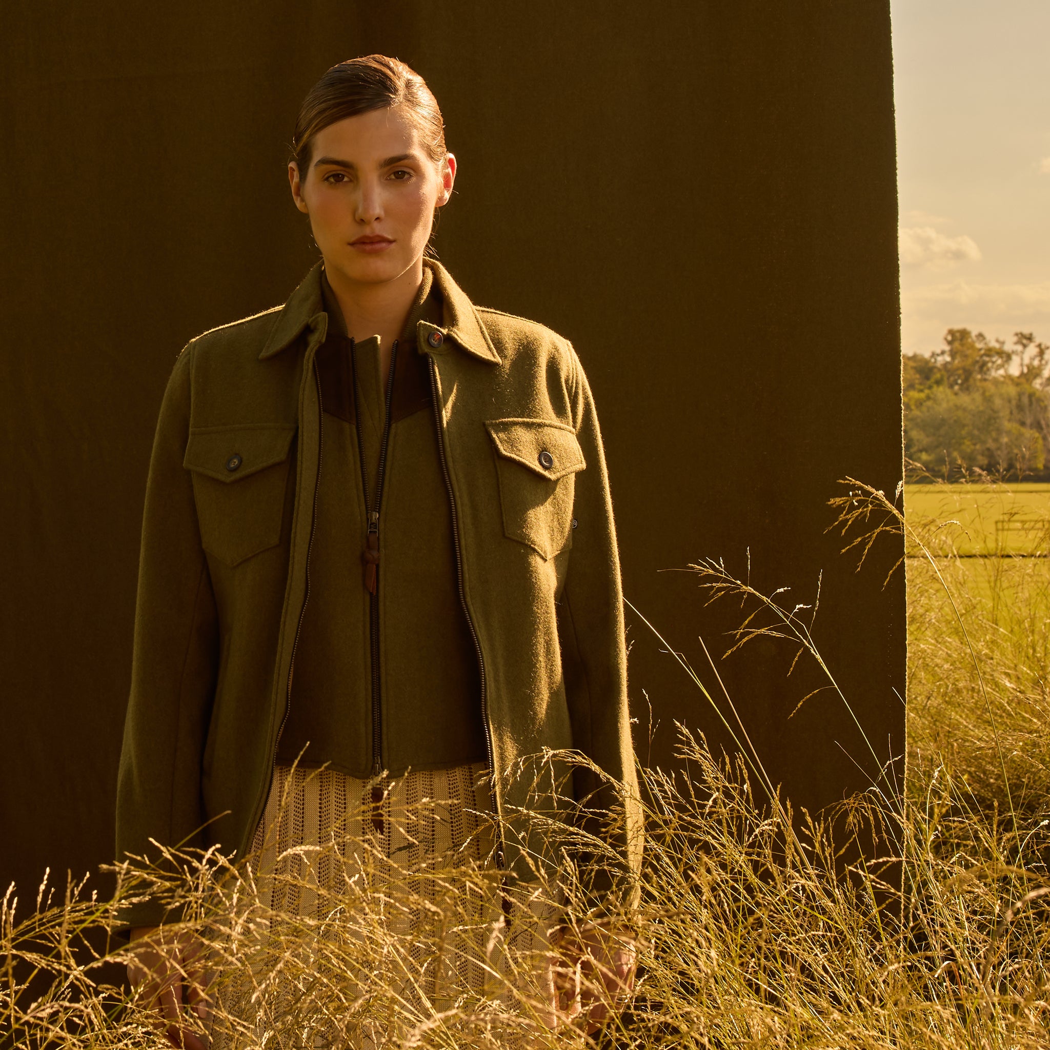 TEWÜN JACKET - Green Tewün