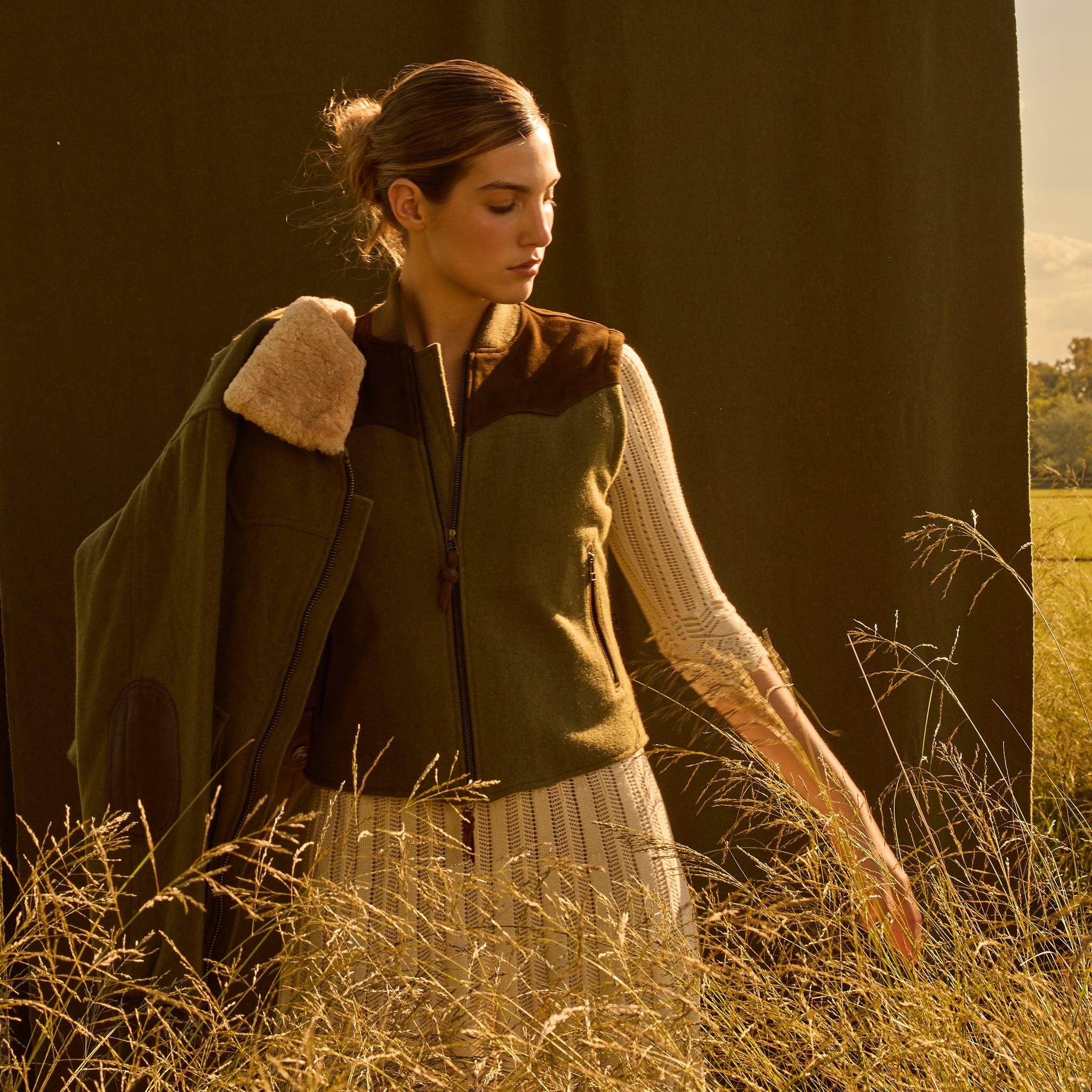 PIONERO VEST - Green Tewün