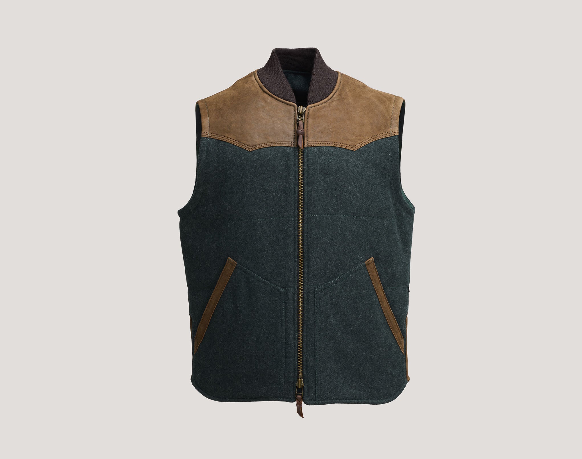 Pionero Vest - Wool Petrol