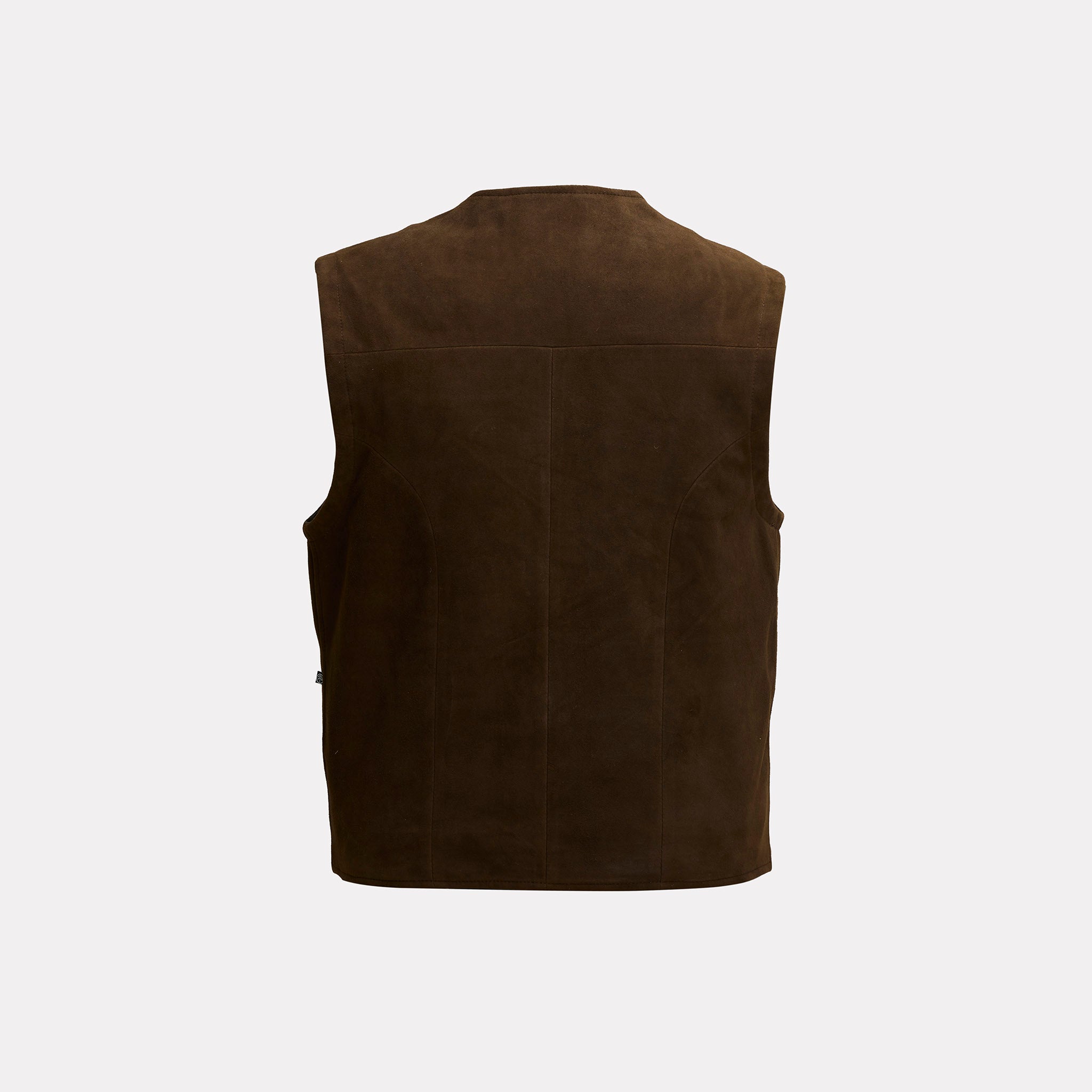 PATRON VEST - Tobacco Goat Leather