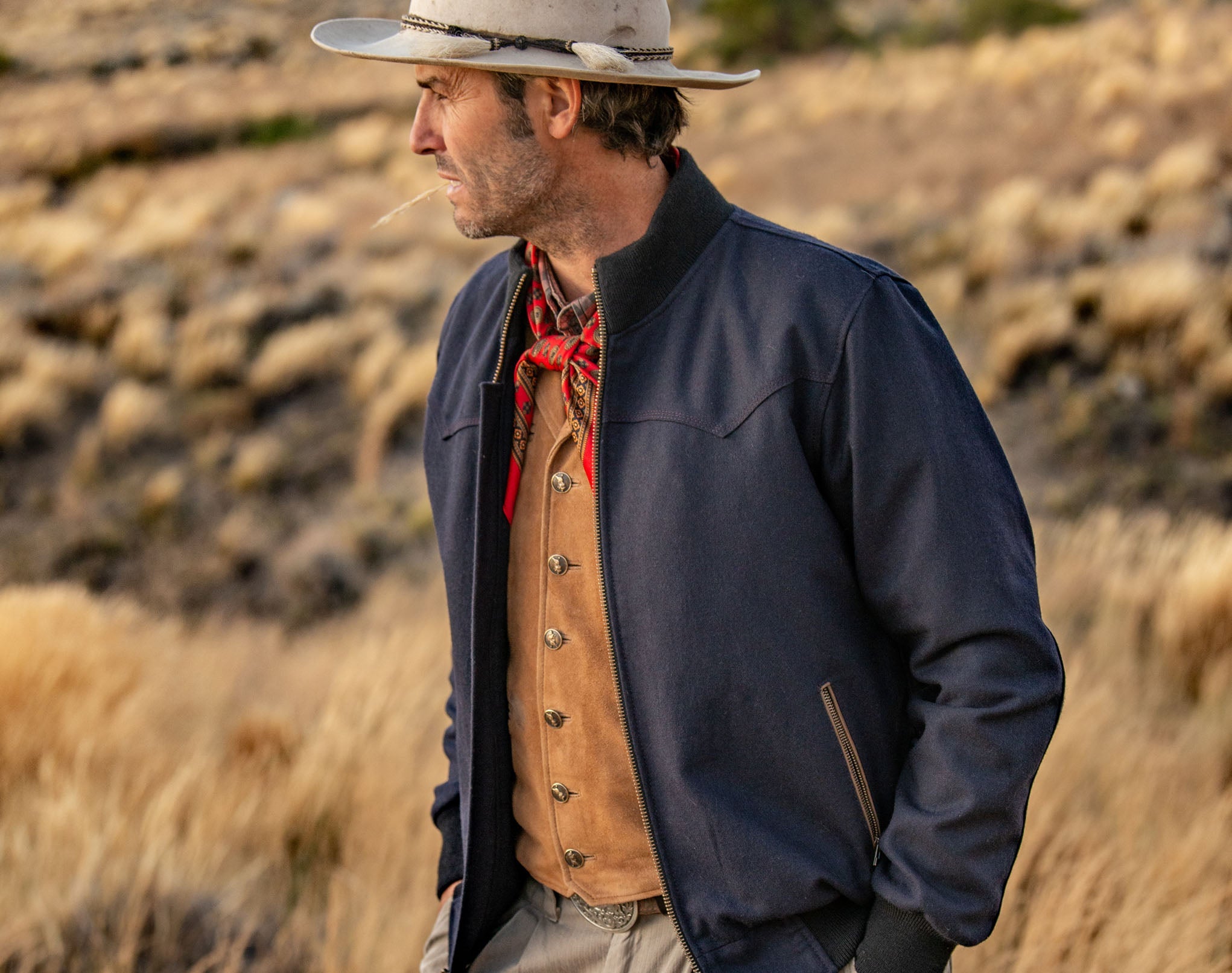 Bomber Jacket Pionero - Wool