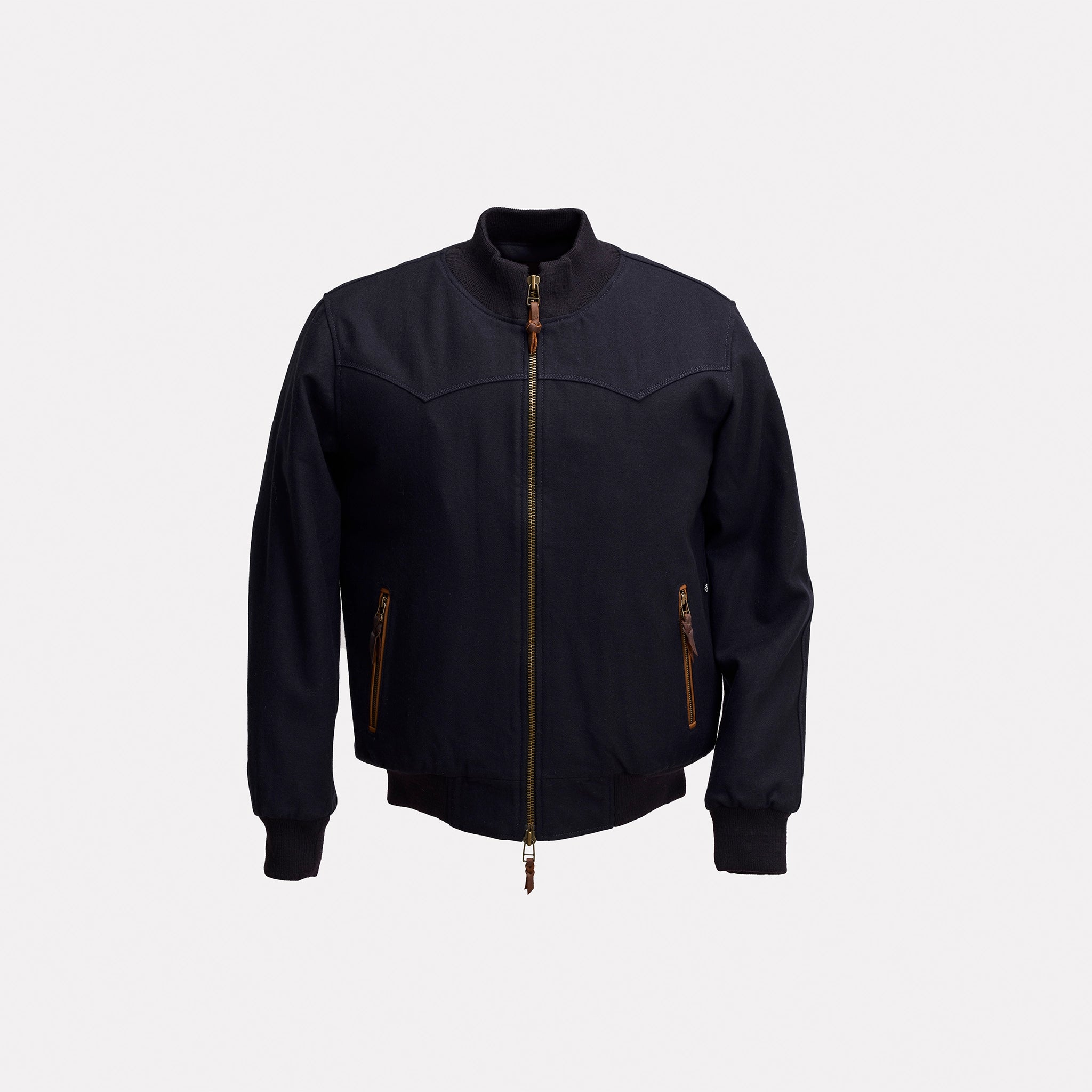 BOMBER PIONERO JACKET - Navy