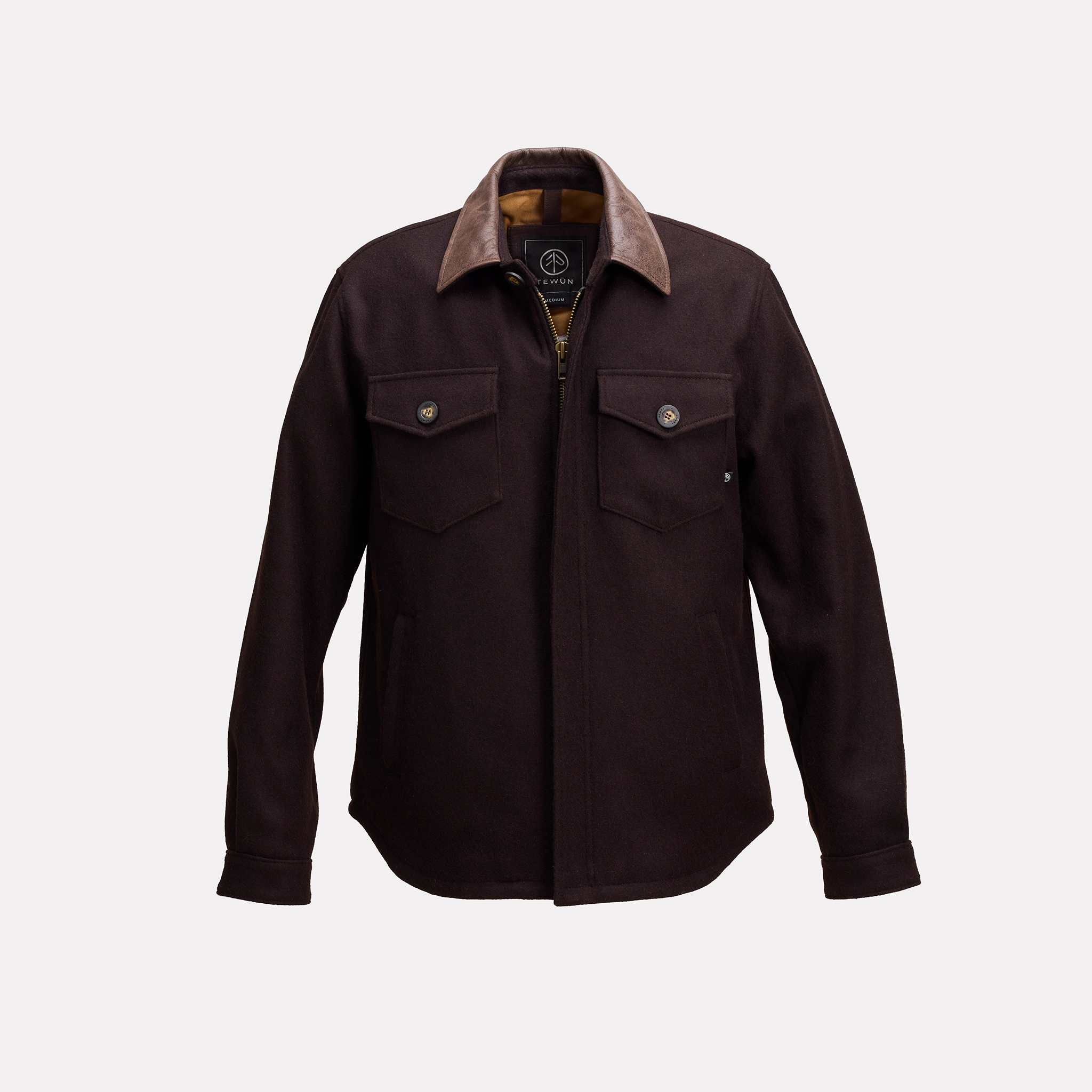 TEWÜN JACKET - Dark Brown _C