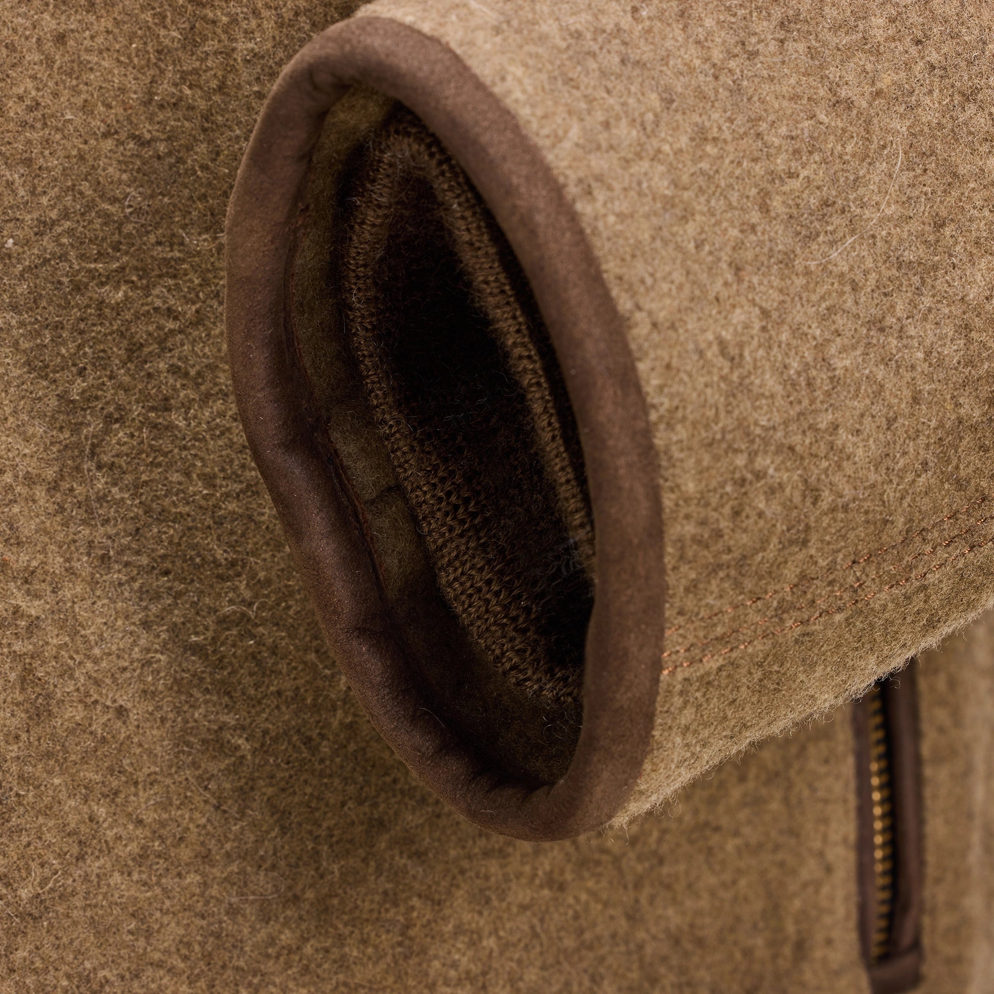 GAUCHO JACKET -  Bison