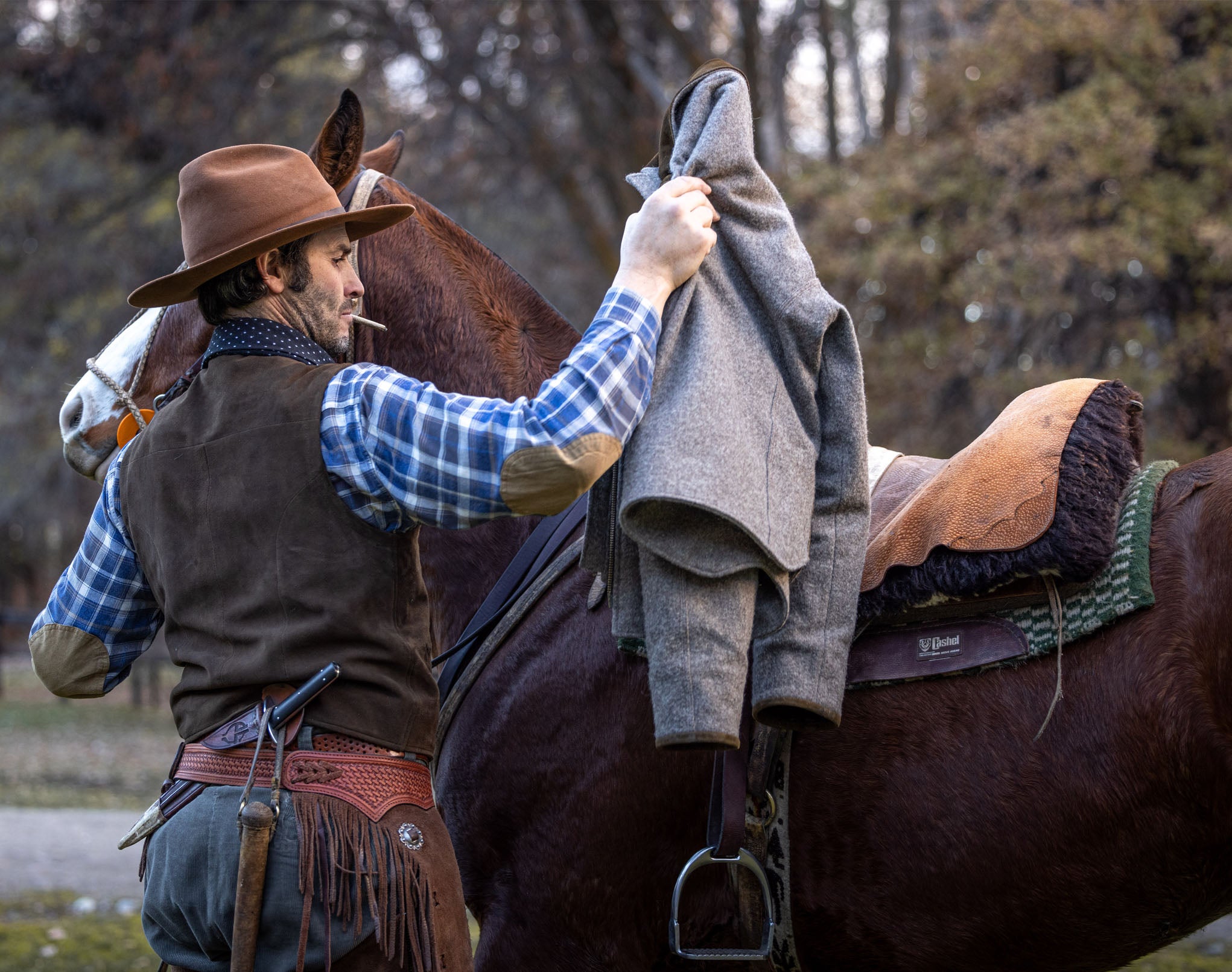 Patron Vest - Goat leather