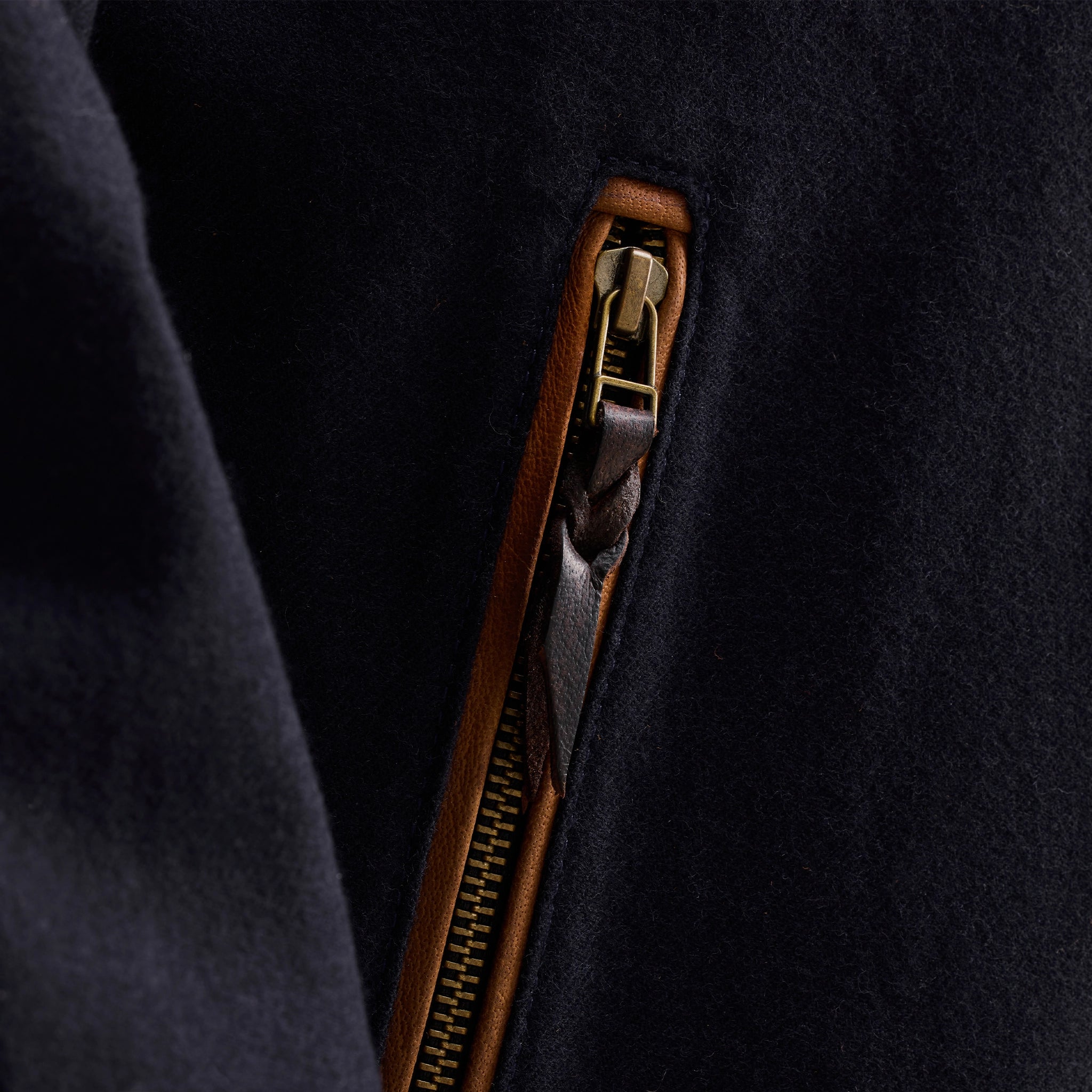BOMBER PIONERO JACKET - Navy