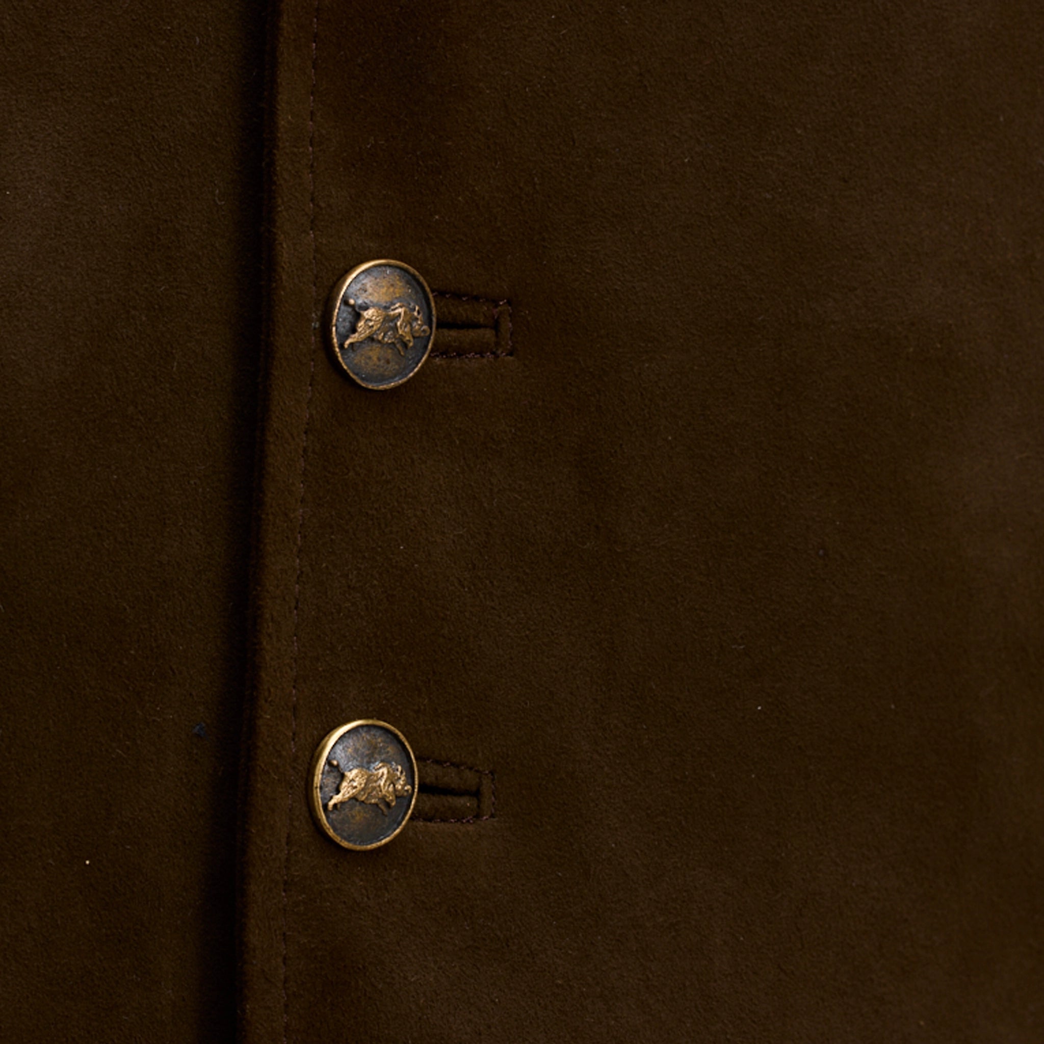 PATRON VEST - Tobacco Goat Leather _C