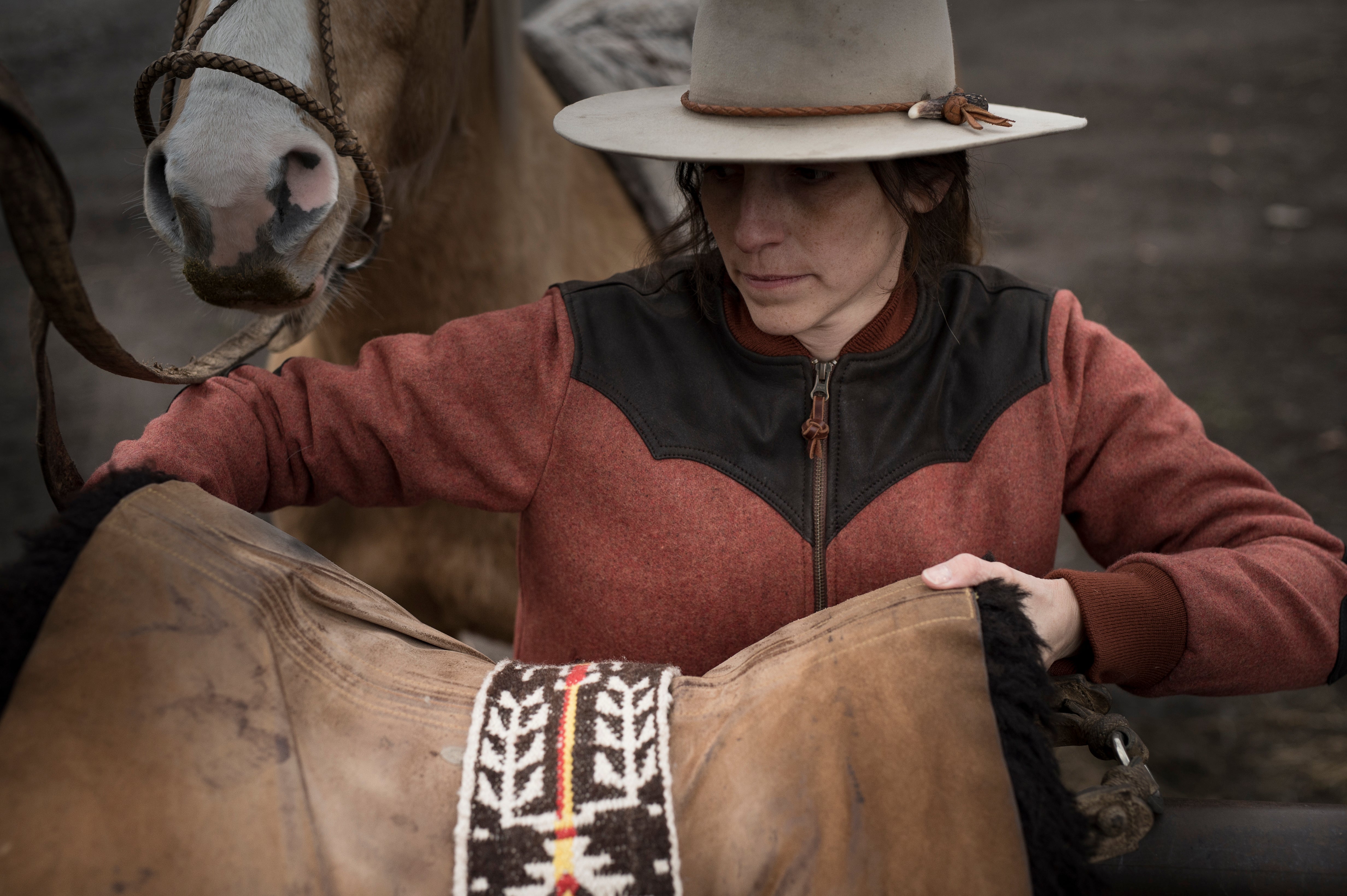 Bomber Jacket - Merino wool and leather
