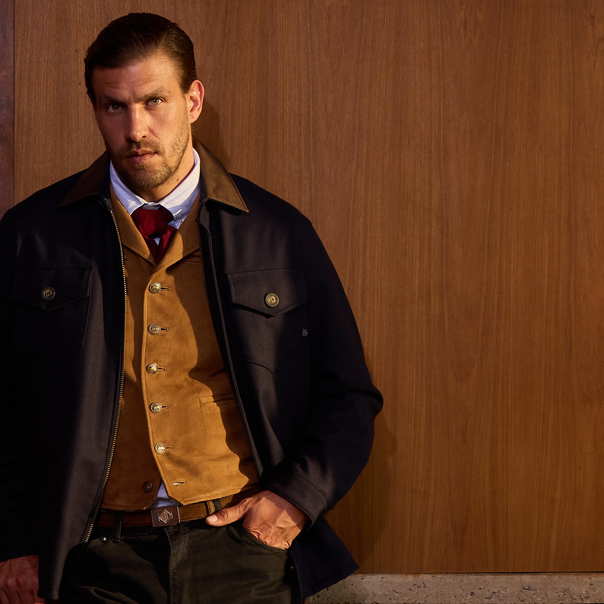 TEWÜN JACKET - Dark Brown