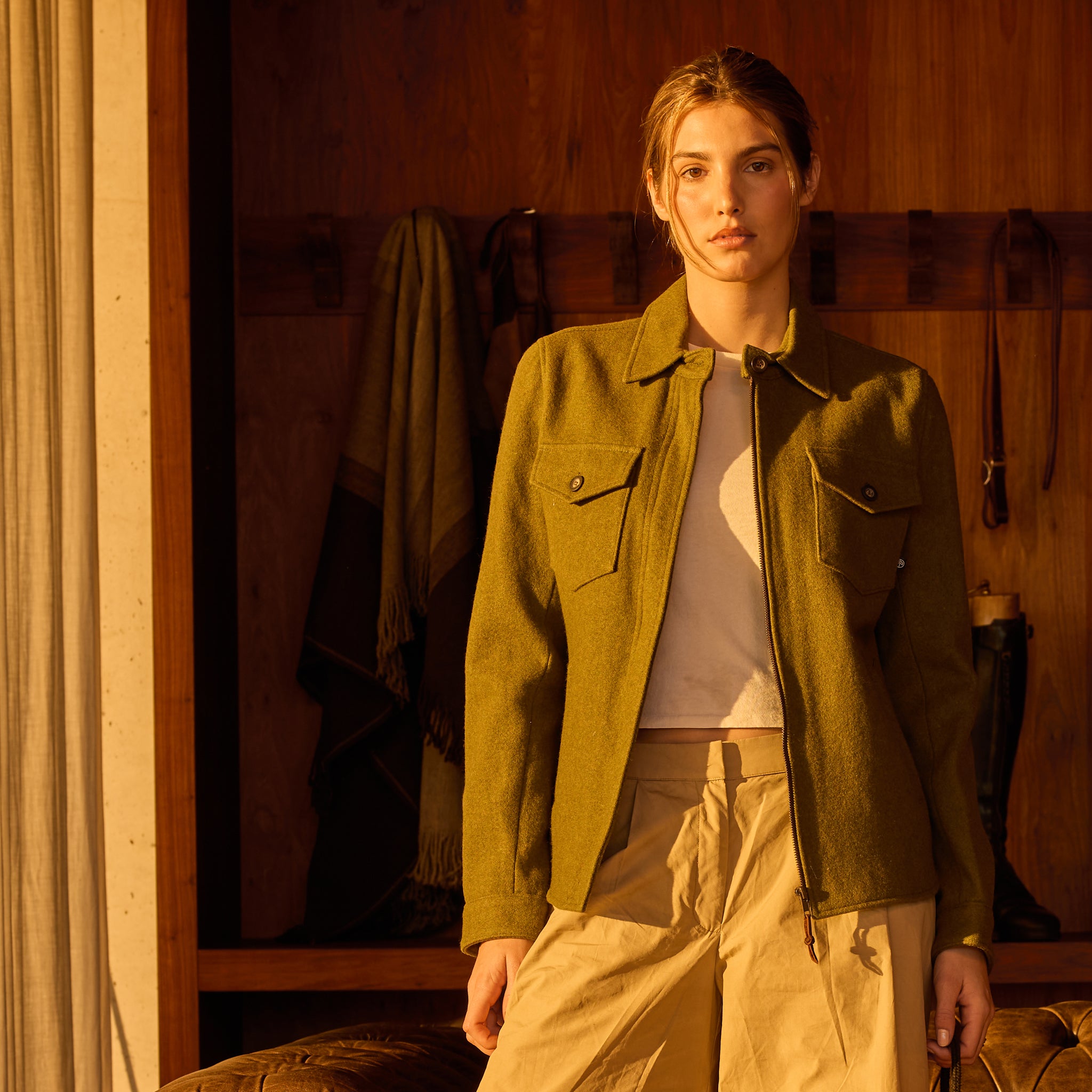 TEWÜN JACKET - Green Tewün
