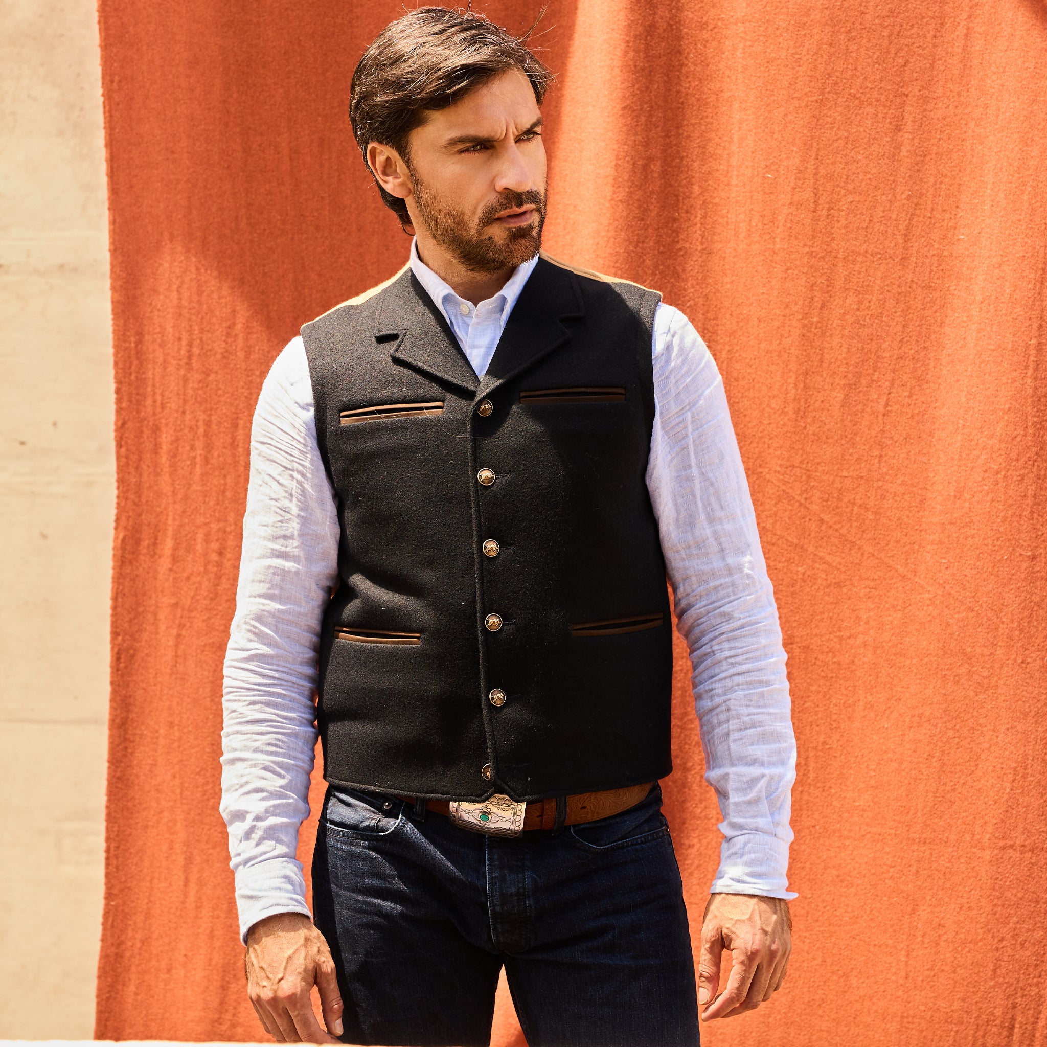 PATRON VEST - Navy