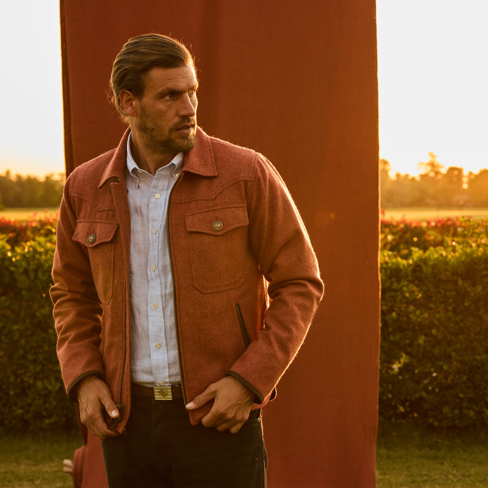 GAUCHO JACKET -  Lenga